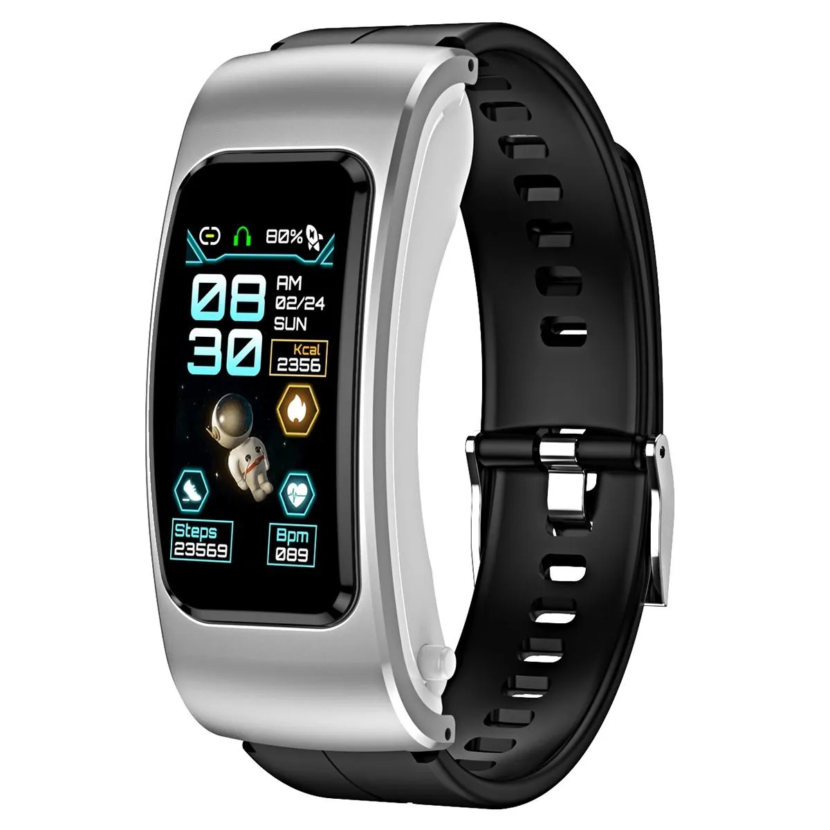 1.08 Inch Waterproof Smart Watch With Bluetooth Call