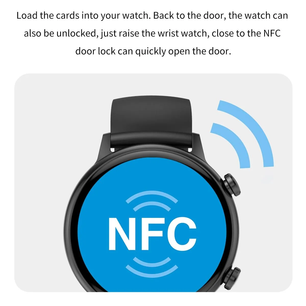 1.1 Inch Smart Stainless Steel Band Watch Support Bluetooth Call / Blood Oxygen Monitoring