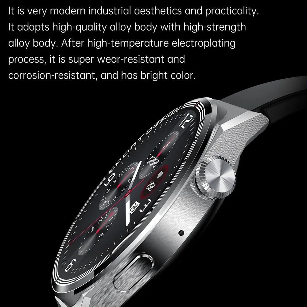 1.6 Inch Waterproof Smart Watch With Bluetooth Call & Nfc