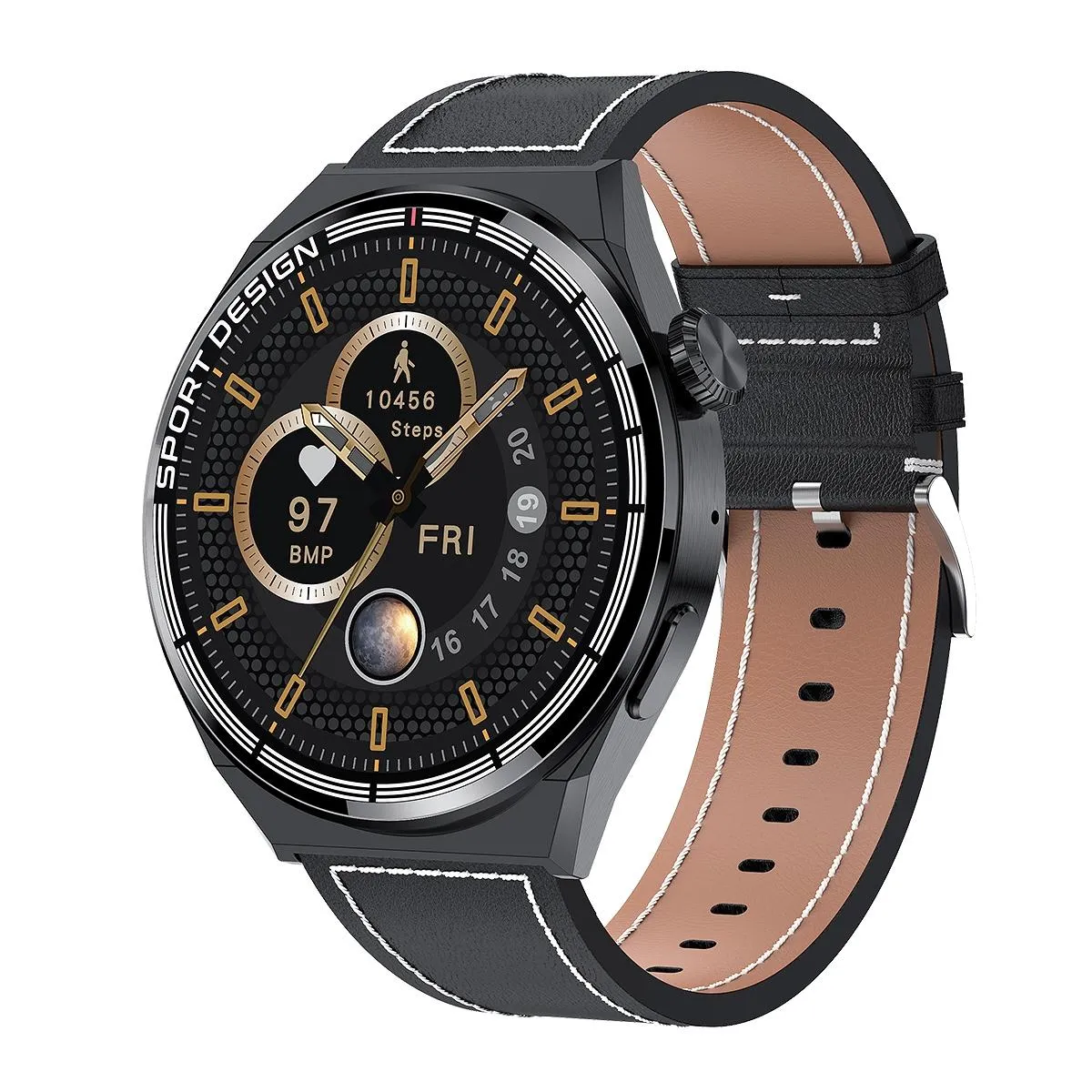 1.6 Inch Waterproof Smart Watch With Bluetooth Call & Nfc