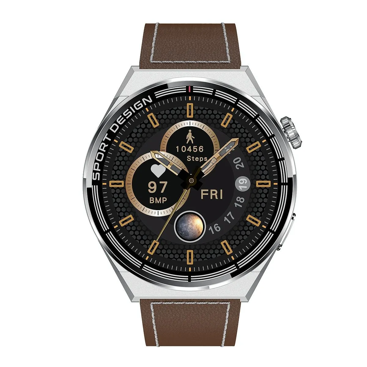 1.6 Inch Waterproof Smart Watch With Bluetooth Call & Nfc