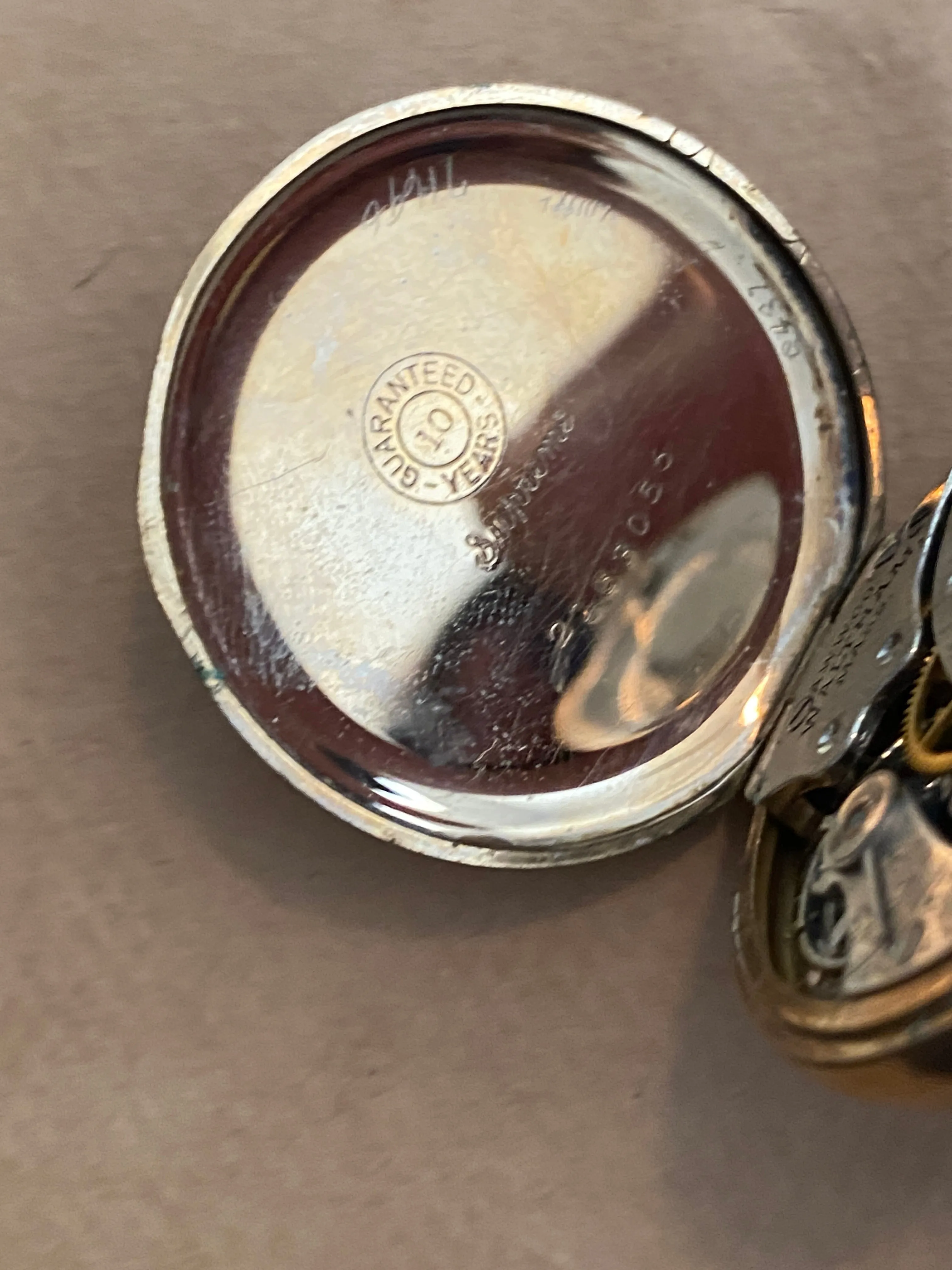 1908 Waltham Gold Filled Pocket Watch Grade 100 Model 1900 0s 7j