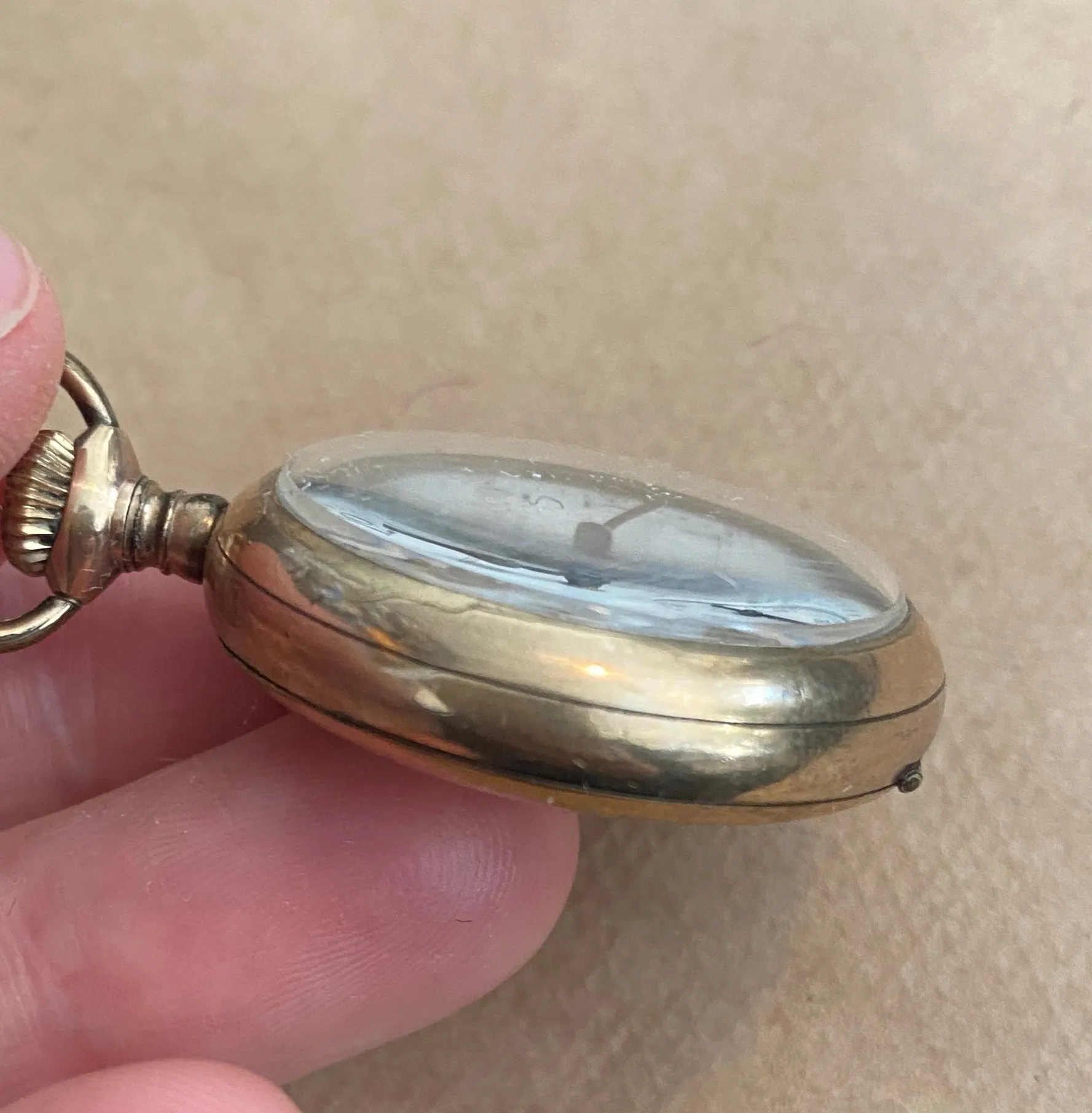 1908 Waltham Gold Filled Pocket Watch Grade 100 Model 1900 0s 7j