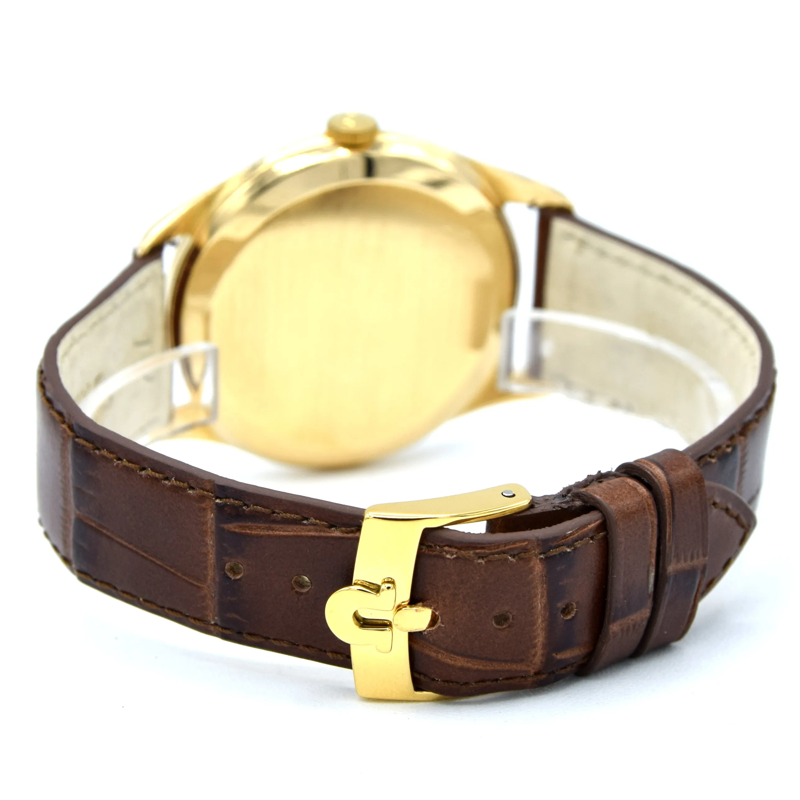 1950 Jumbo Omega with Sub Seconds Arabic numerals Model 2620 in solid 18ct yellow Gold Case