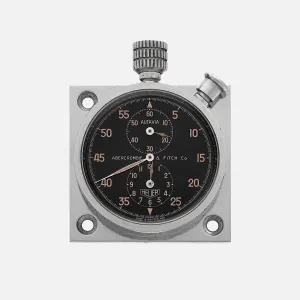 1950s Heuer Autavia Dashboard Stopwatch Retailed By Abercrombie & Fitch Co. With Box