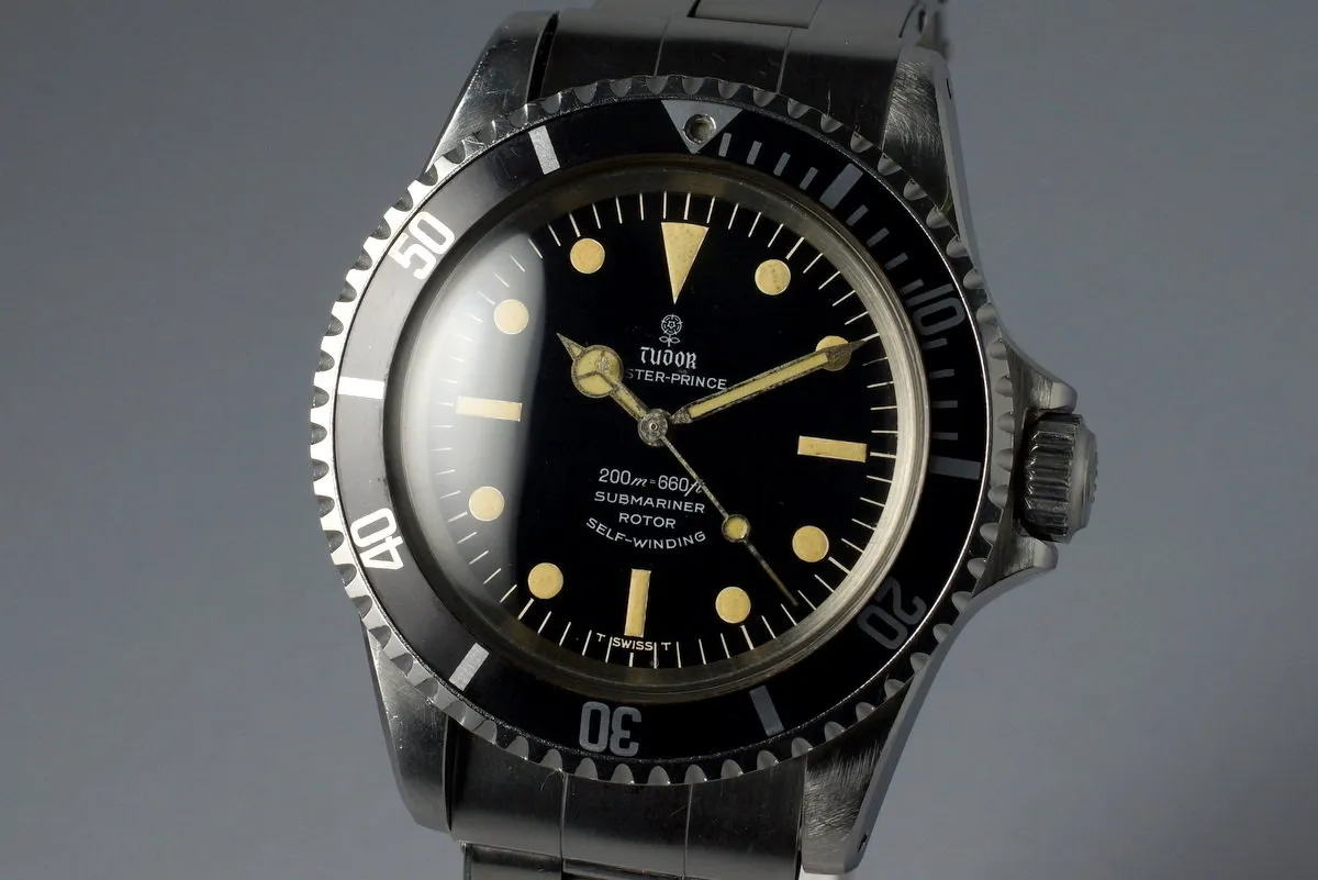 1966 Tudor Submariner 7928 Glossy Dial