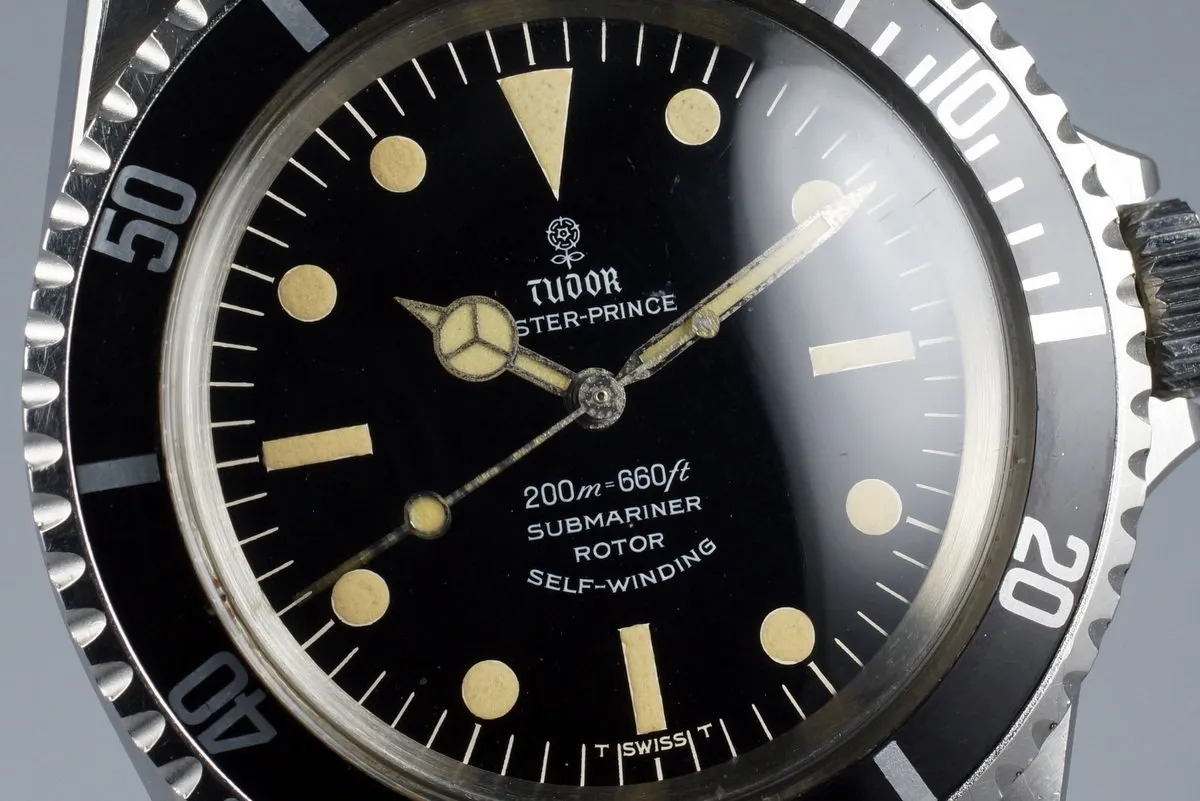 1966 Tudor Submariner 7928 Glossy Dial
