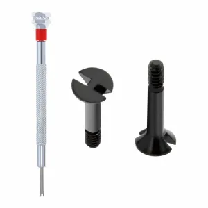 2 H SCREW FOR 44-45MM HUBLOT BIG BANG FIT STRAP BAND   SCREWDRIVER BLACK TOOLS