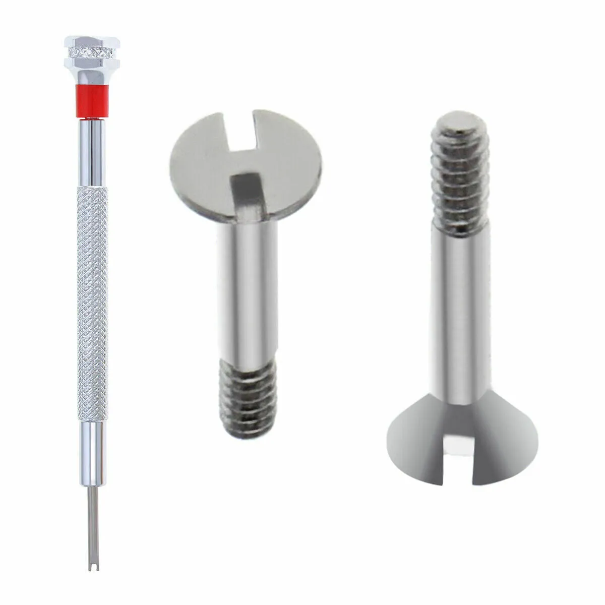 2 SCREW H FOR HUBLOT CERAMIC 301.PB.131.RX FIT WATCH STRAP BAND   SCREWDRIVER SS