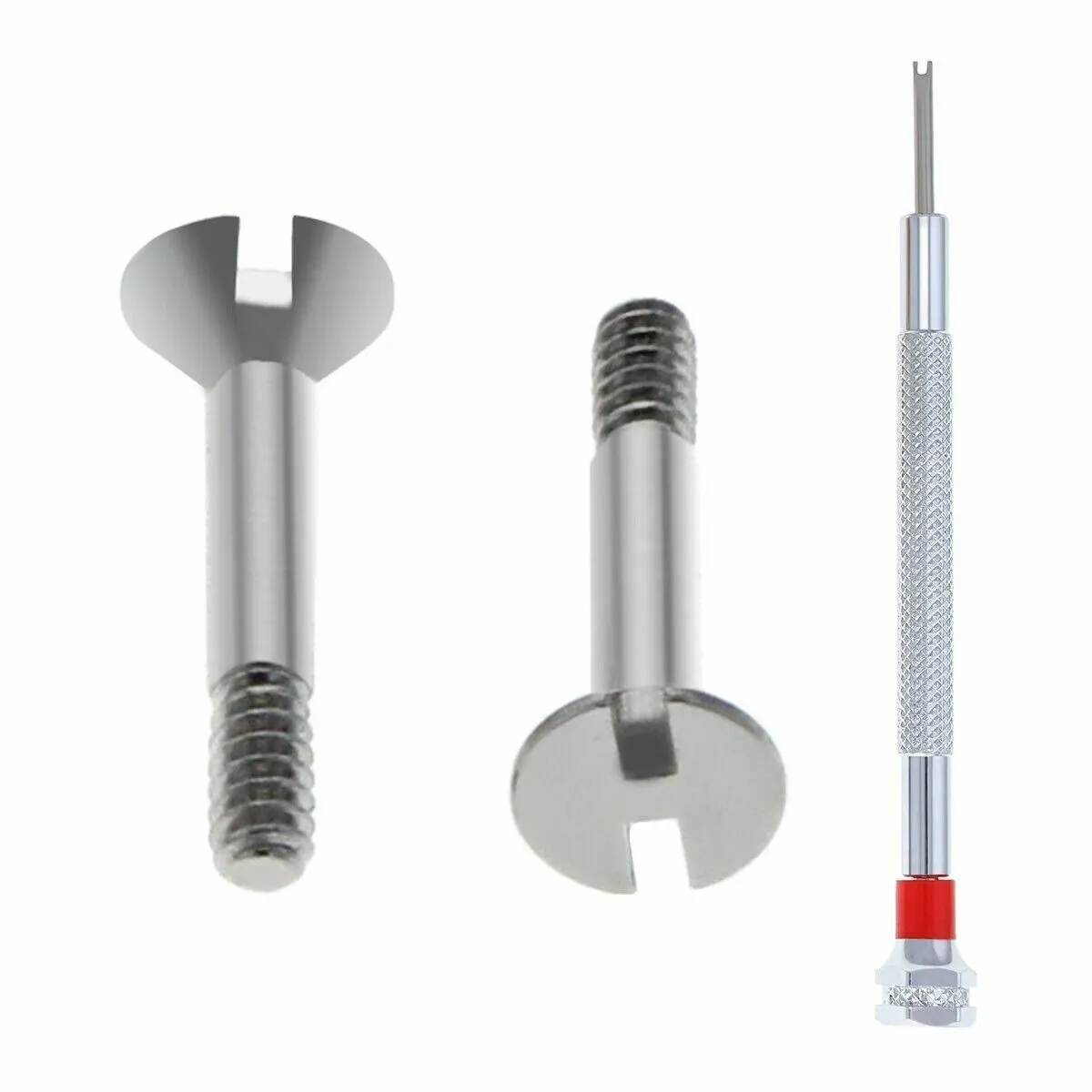 2 SCREW H FOR HUBLOT CERAMIC 301.PB.131.RX FIT WATCH STRAP BAND   SCREWDRIVER SS
