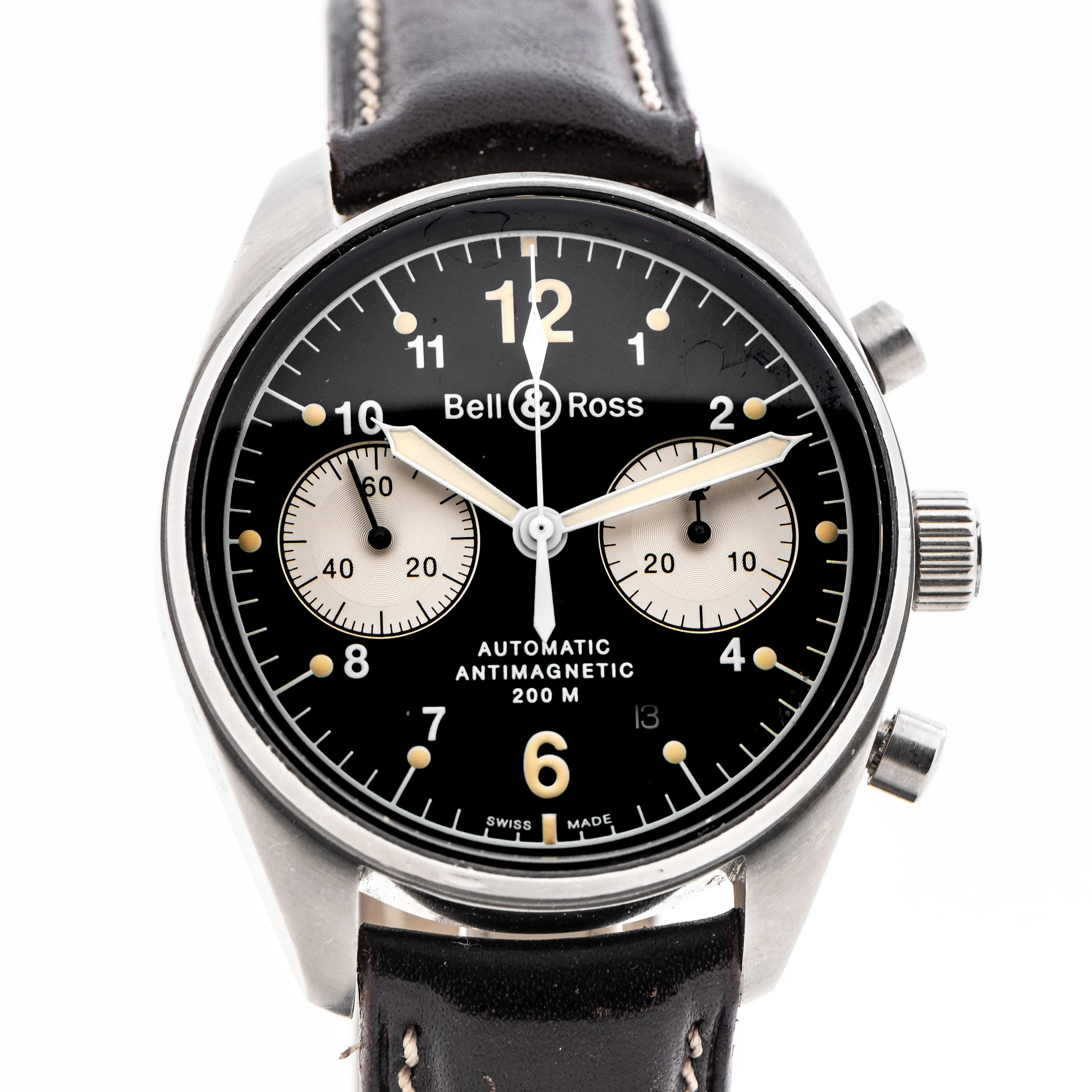 2000's Bell & Ross Ref. 126.S00031 Automatic Chronograph in Stainless Steel (# 14756)
