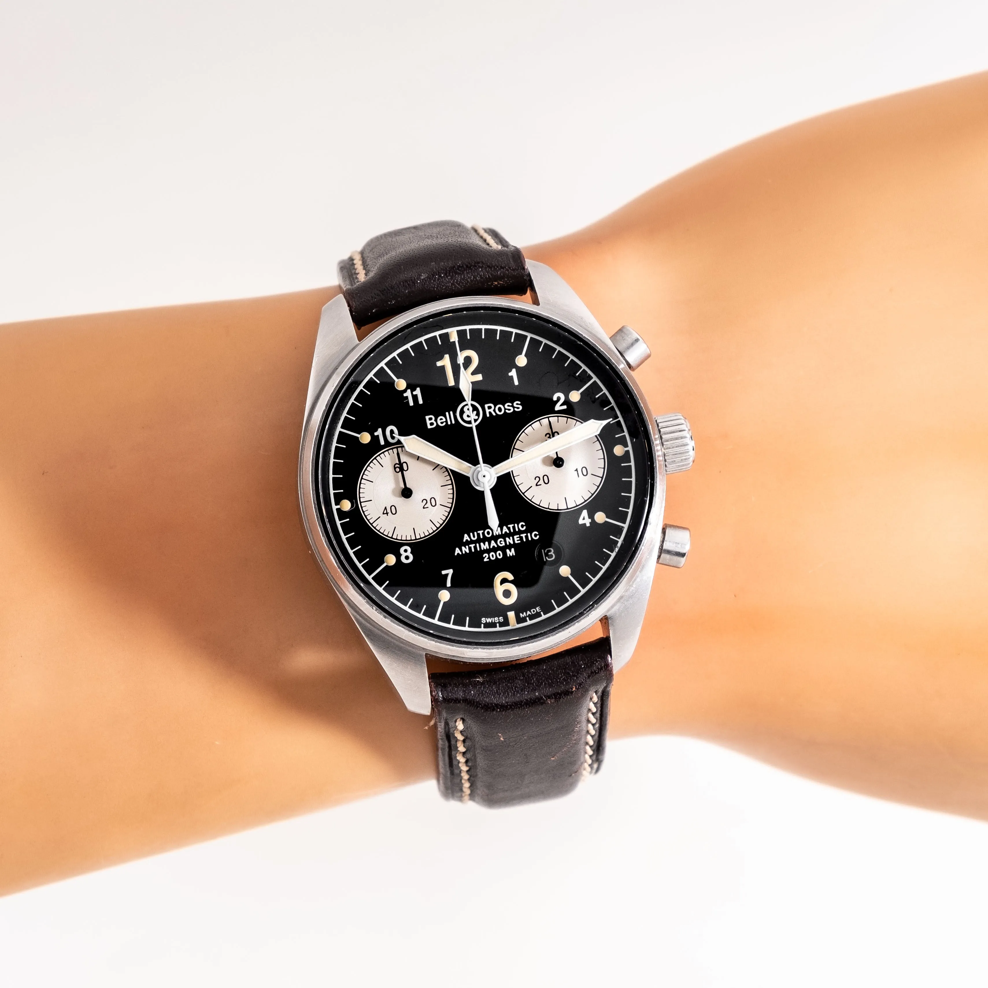 2000's Bell & Ross Ref. 126.S00031 Automatic Chronograph in Stainless Steel (# 14756)