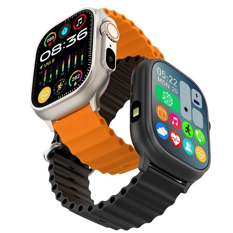 2.01 Inch Bluetooth Call Smart Watch Support Heart Rate / Blood Oxygen
