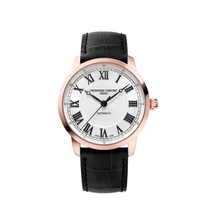38.5mm Classics Premiere Automatic on Black Leather Strap