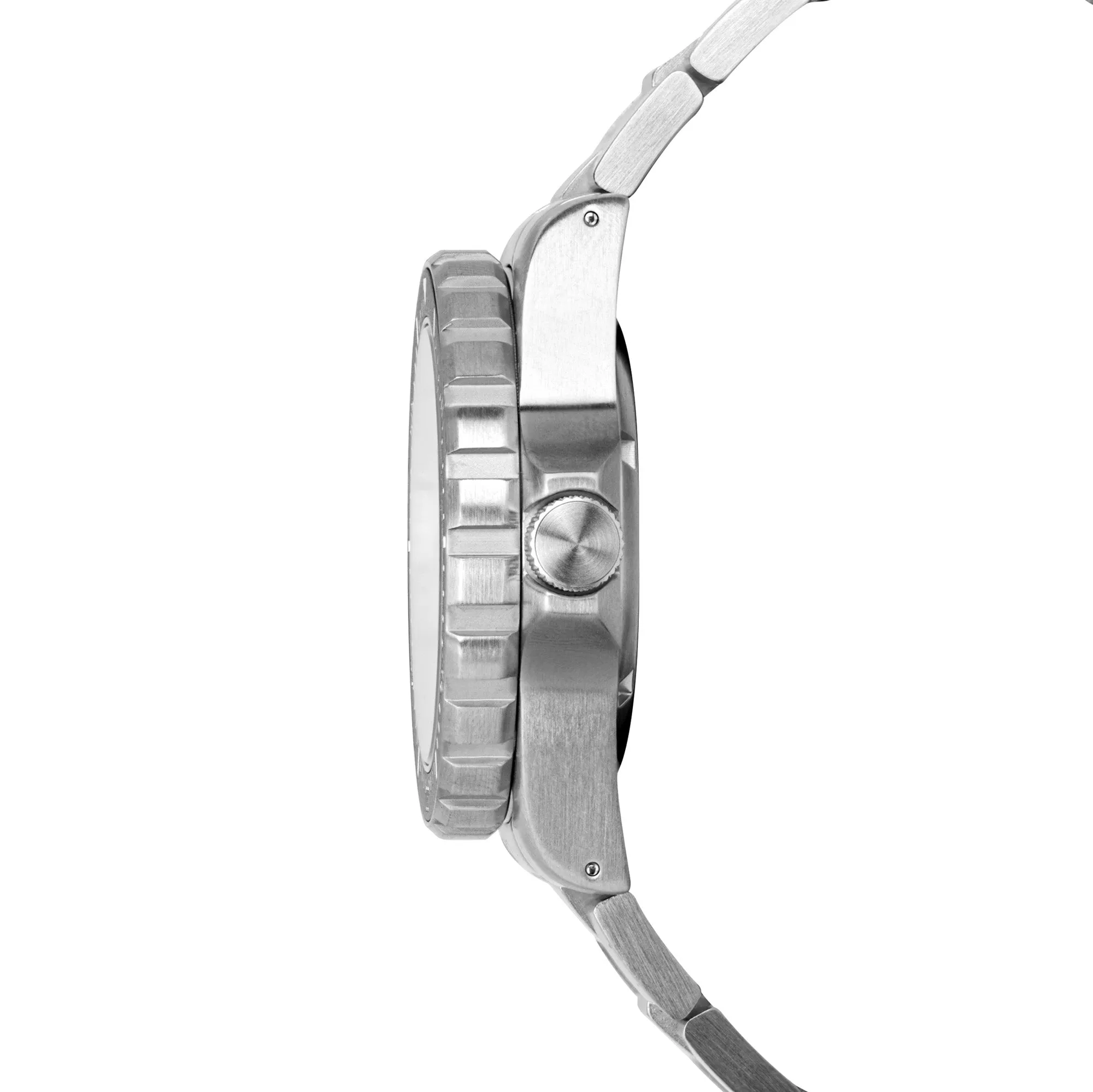 41MM ARCTIC EDITION LARGE DIVER'S QUARTZ (TSAR) WITH STAINLESS STEEL BRACELET