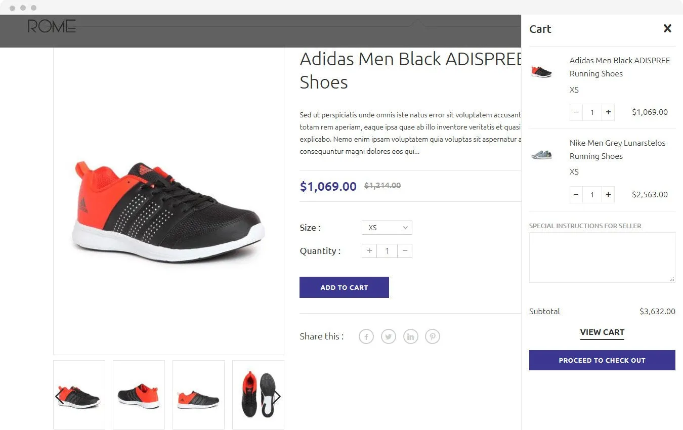 Accessories Store Rome Shopify Theme