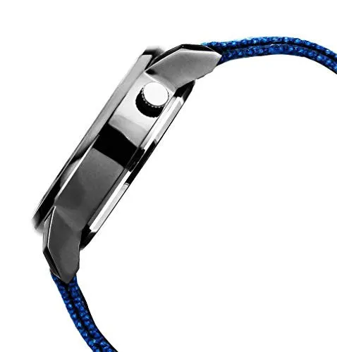 Adamo Analogue Blue Dial Men'S Watch Ad91Sl08
