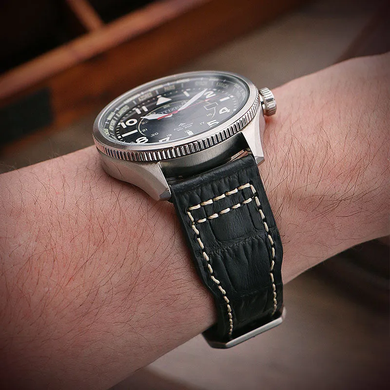 Alligator Pilot Strap By DASSARI