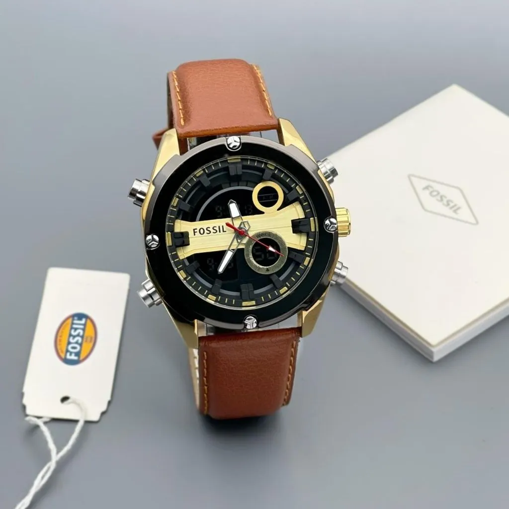 Analog Digital Chronograph Wrist Watch For Men