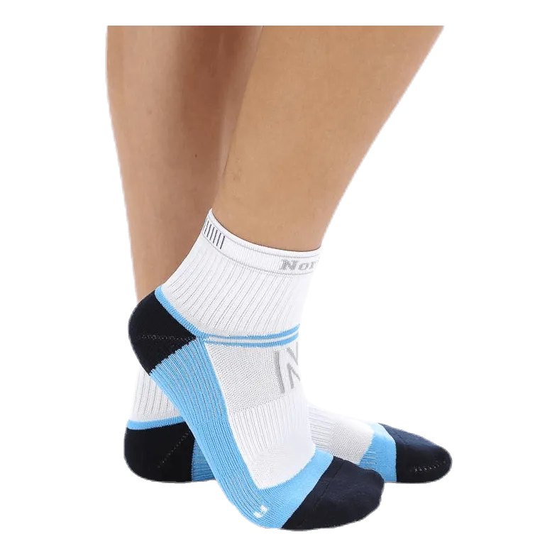Anna Multisport Sock Blue/White