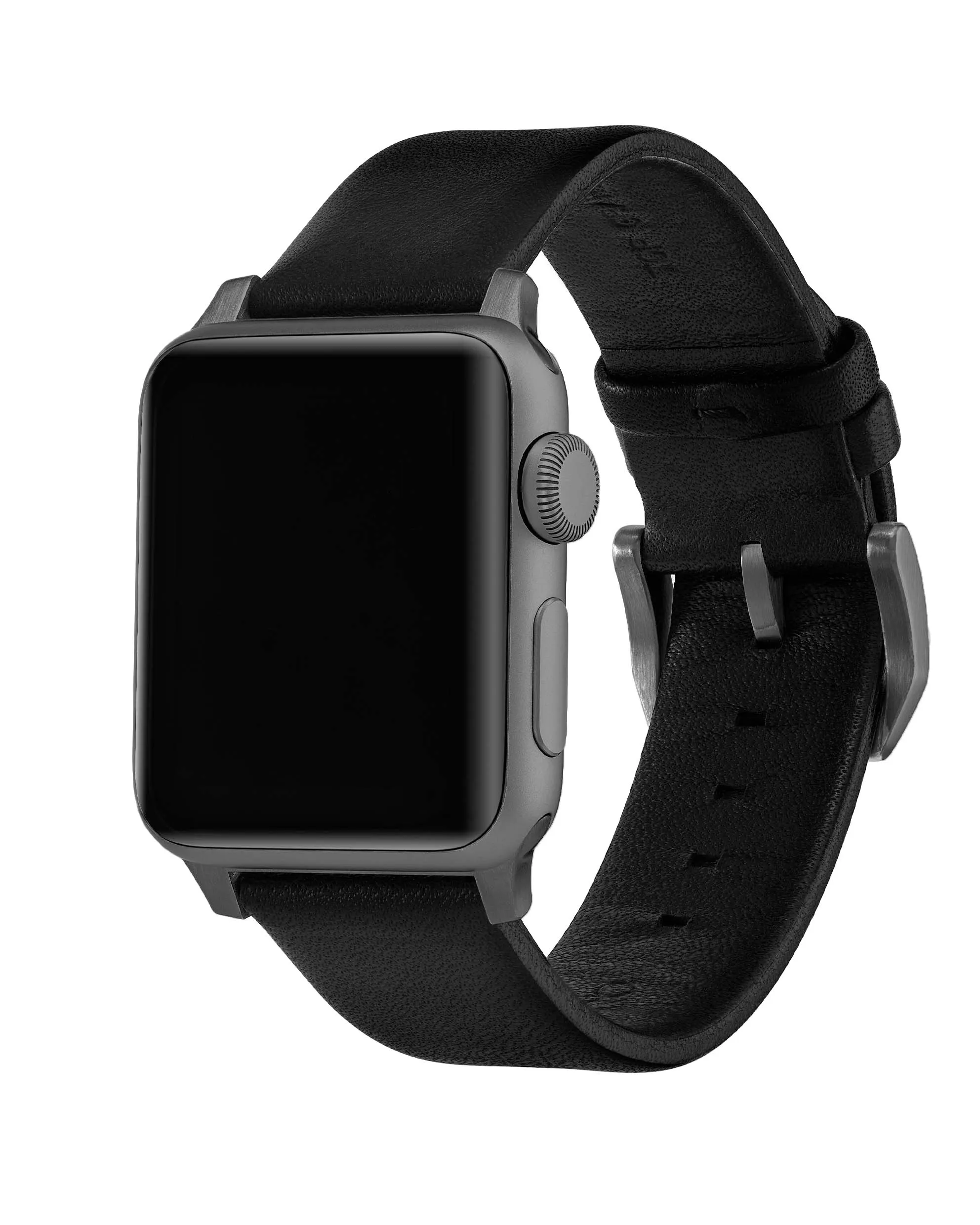 Apple Watch Leather Band - Graphite Hardware 41mm