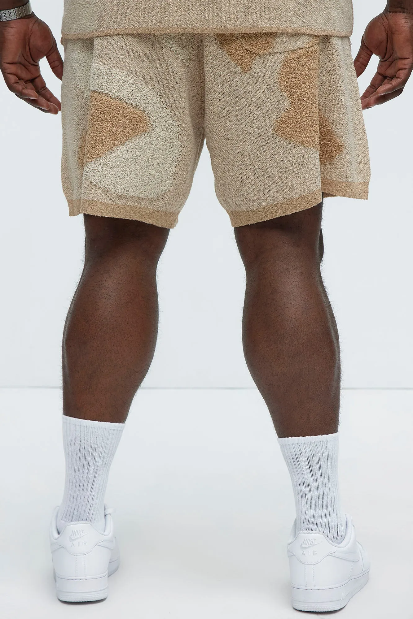 Auron Knitted Shorts - Off White