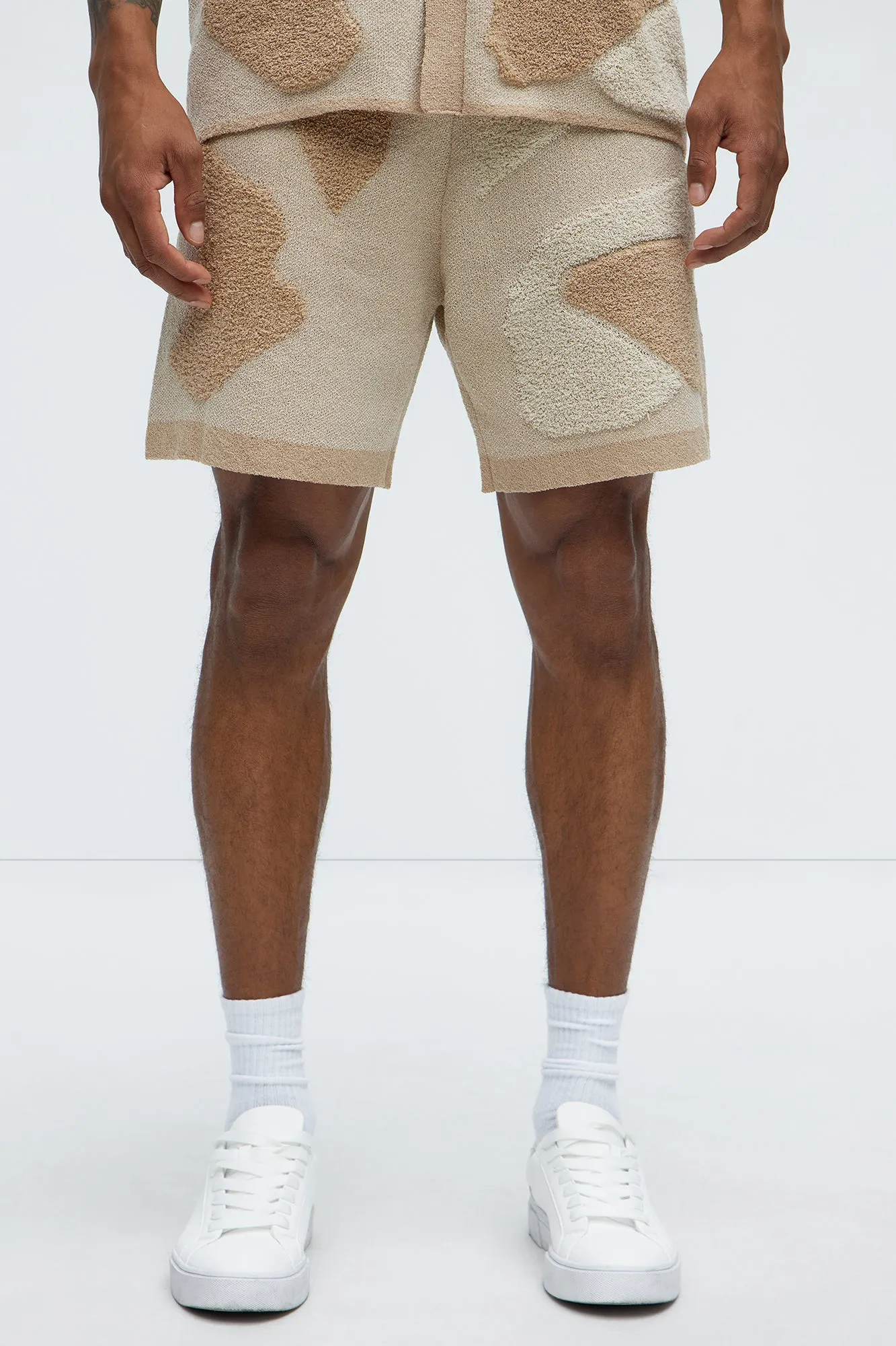 Auron Knitted Shorts - Off White