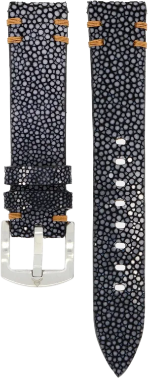 Axios Black Stingray Strap 20mm