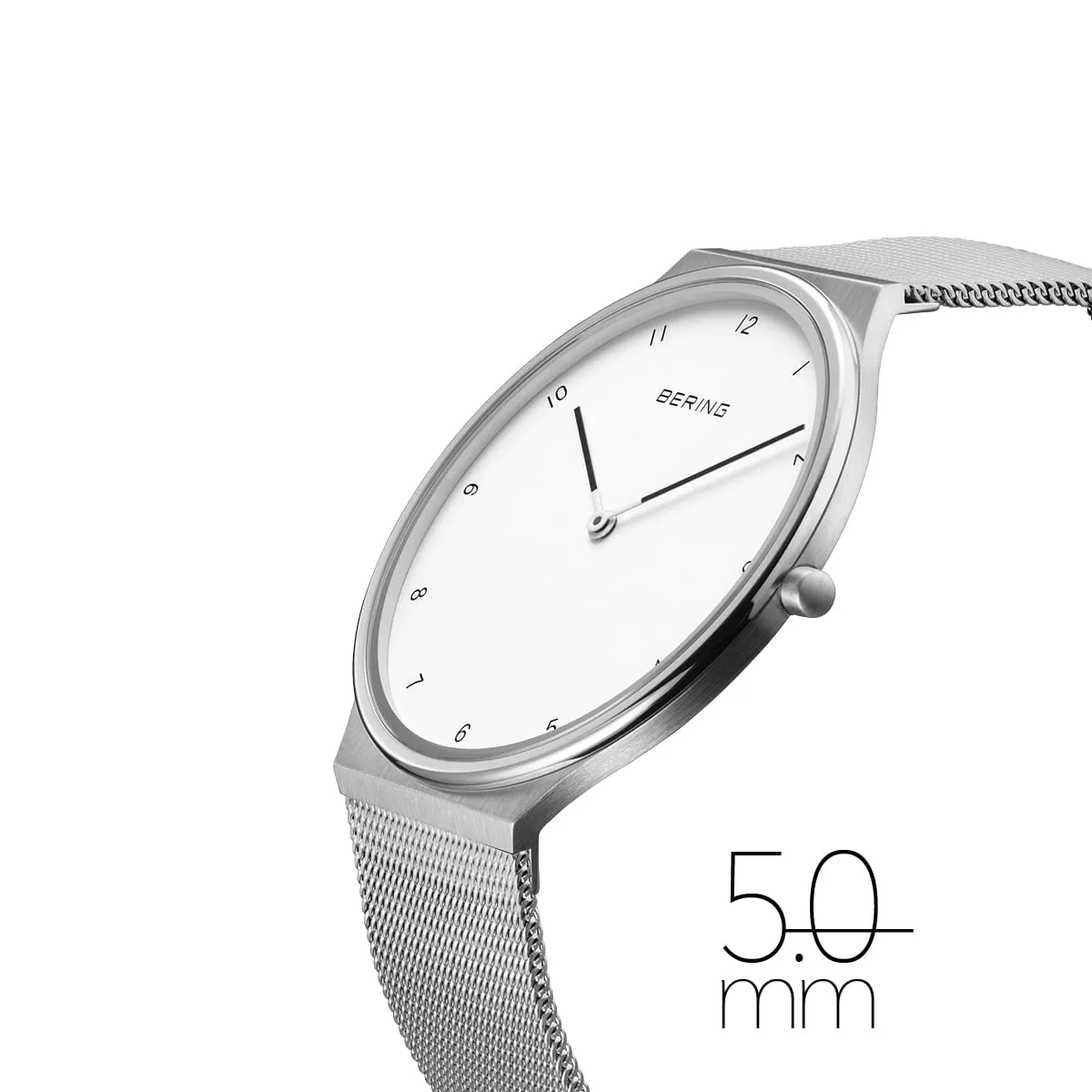 Bering Steel Gents Brushed Ultra Slim Watch