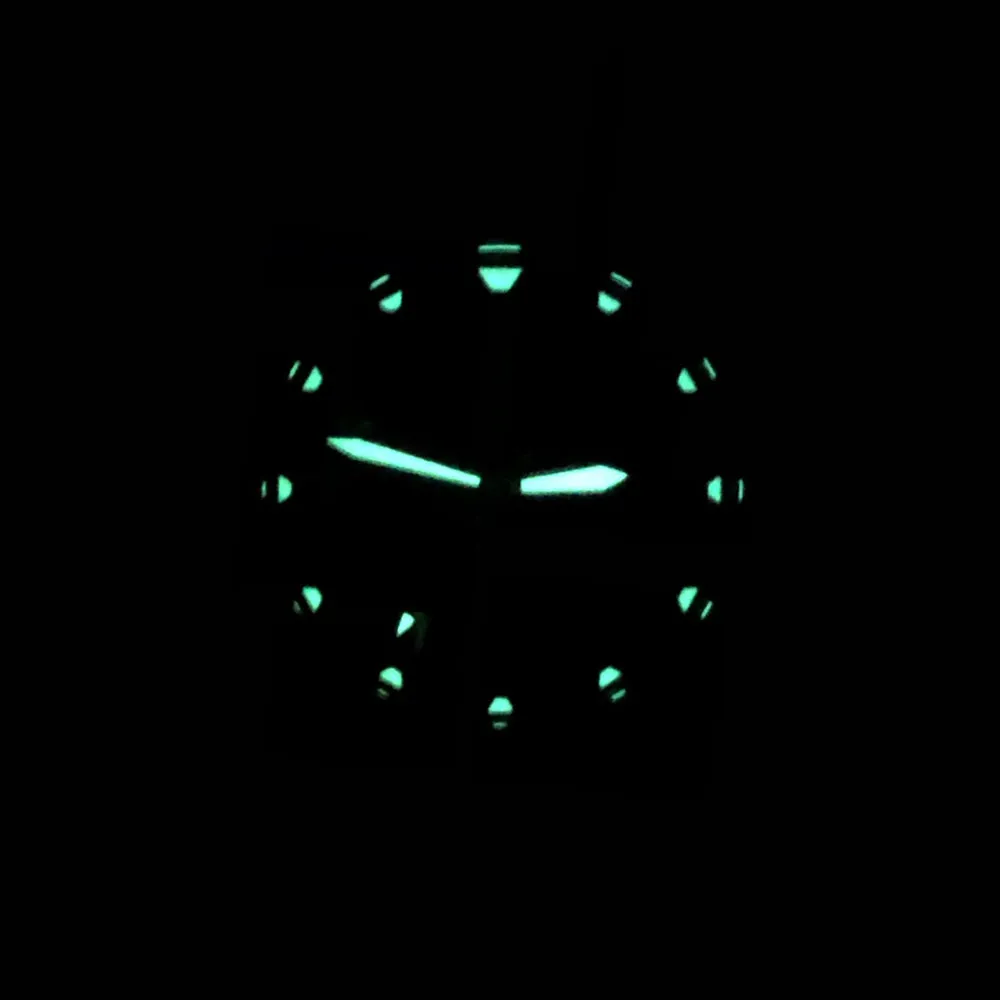 Bertucci Gamekeeper Unisex Defender Olive / Blaze Stripe Nylon Band Black Quartz Dial Watch - 13369