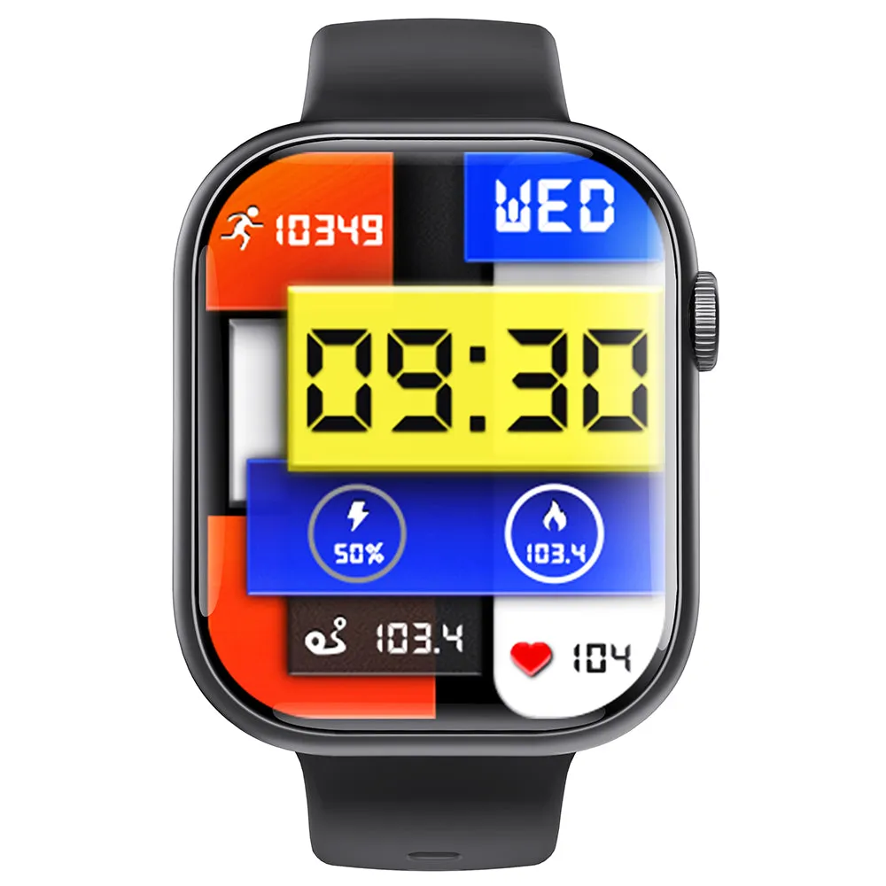 Bluetooth Smart Watch Sports Wristwatch Fitness Tracker for Android IOS Phone Style 1