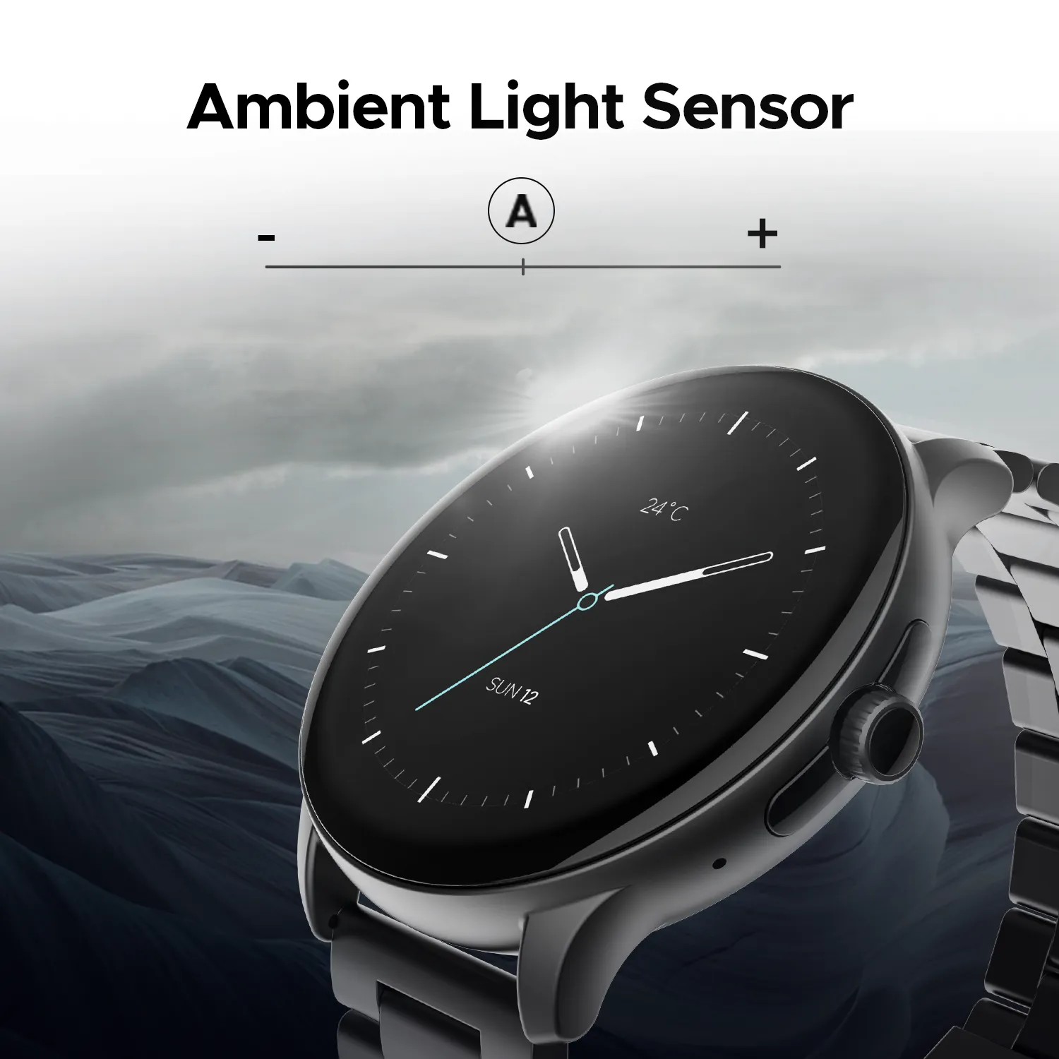 boAt Lunar Connect Pro | Premium Round Dial Smartwatch with 1.39" (3.53 cms) Big Amoled Display, Watch Face Studio, 700  Active Modes, 15 Days Of Battery Life