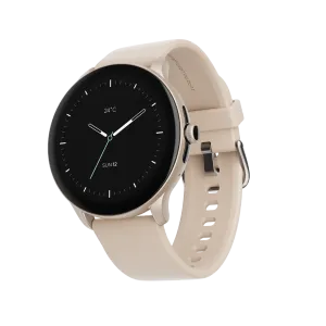 boAt Lunar Connect Pro | Premium Round Dial Smartwatch with 1.39" (3.53 cms) Big Amoled Display, Watch Face Studio, 700  Active Modes, 15 Days Of Battery Life