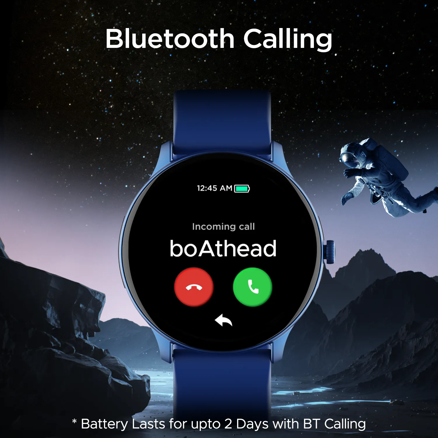boAt Lunar Connect Pro | Premium Round Dial Smartwatch with 1.39" (3.53 cms) Big Amoled Display, Watch Face Studio, 700  Active Modes, 15 Days Of Battery Life