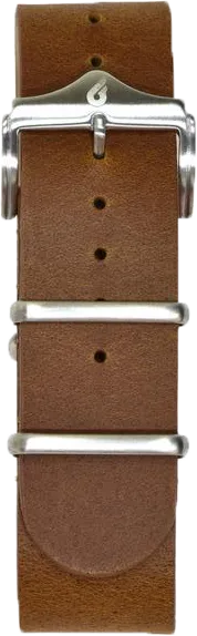 BOLDR Brown Premium Leather Strap 22mm
