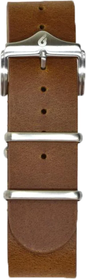 BOLDR Brown Premium Leather Strap 22mm
