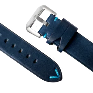 BOLDR Horween Dark Blue Leather Strap 20mm