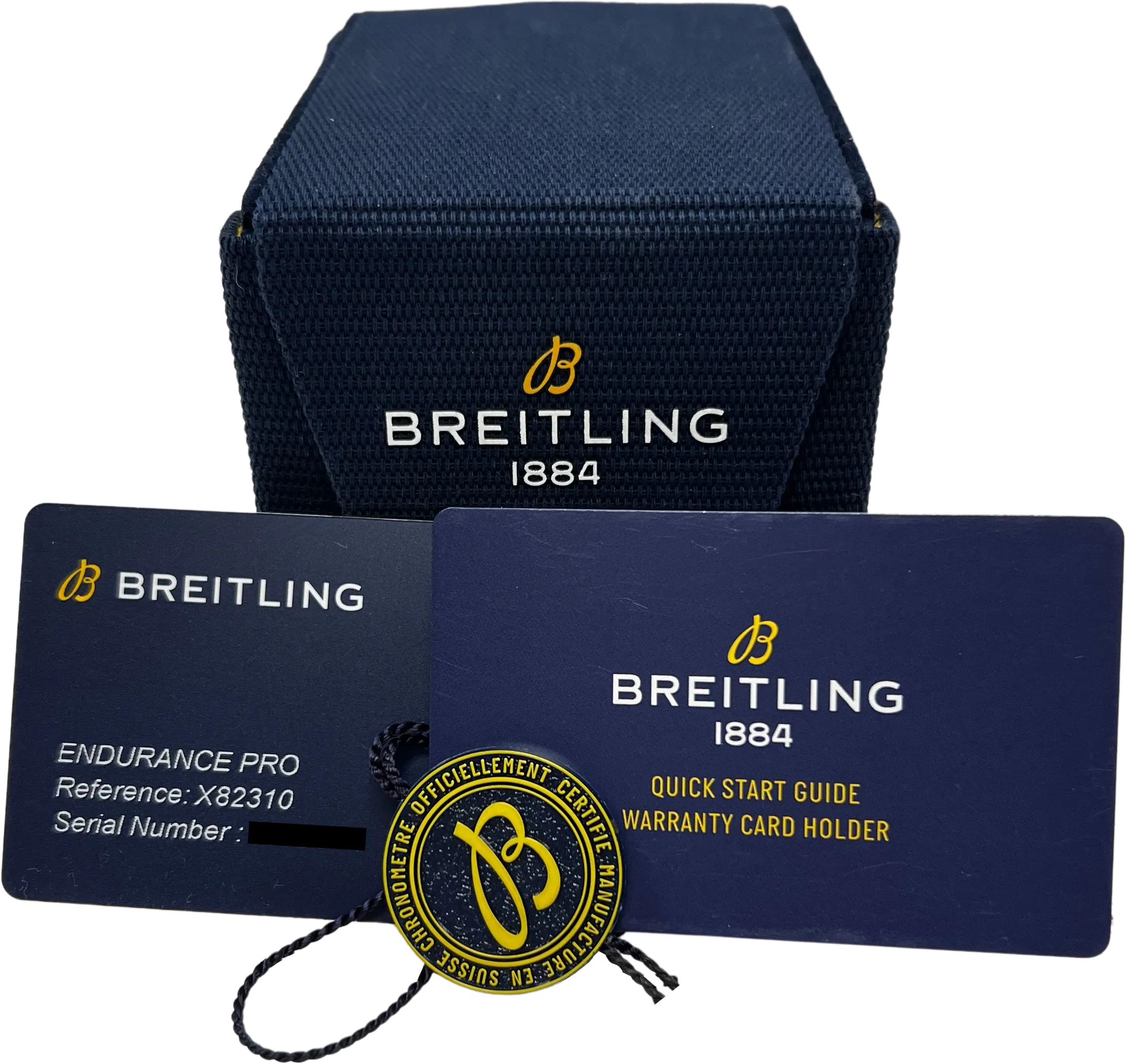 Breitling Endurance Pro 44 White Black Breitlight X82310 Watch X82310A71B1S1 B P