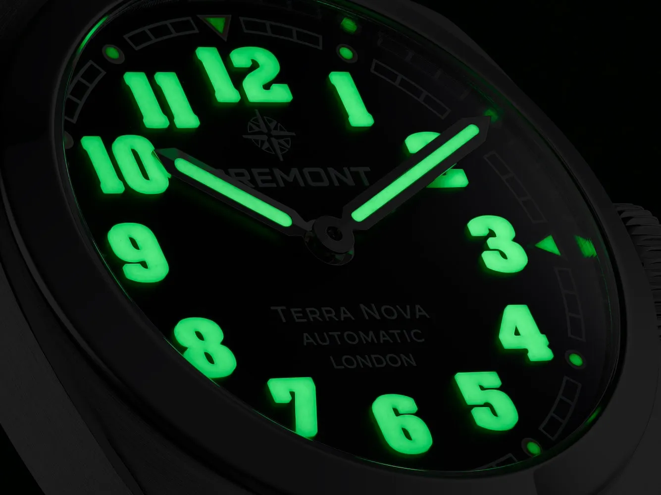 Bremont Terra Nova 38 Black Leather