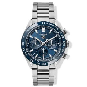 Carrera Automatic 44mm with Blue Dial