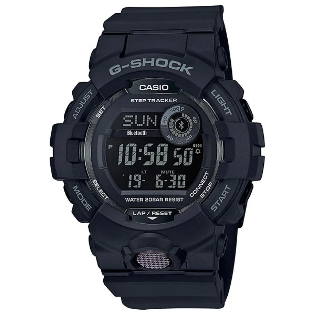 Casio G-SHOCK Bluetooth G-SQUAD Blackout Digital Men's Watch - GBD800-1B