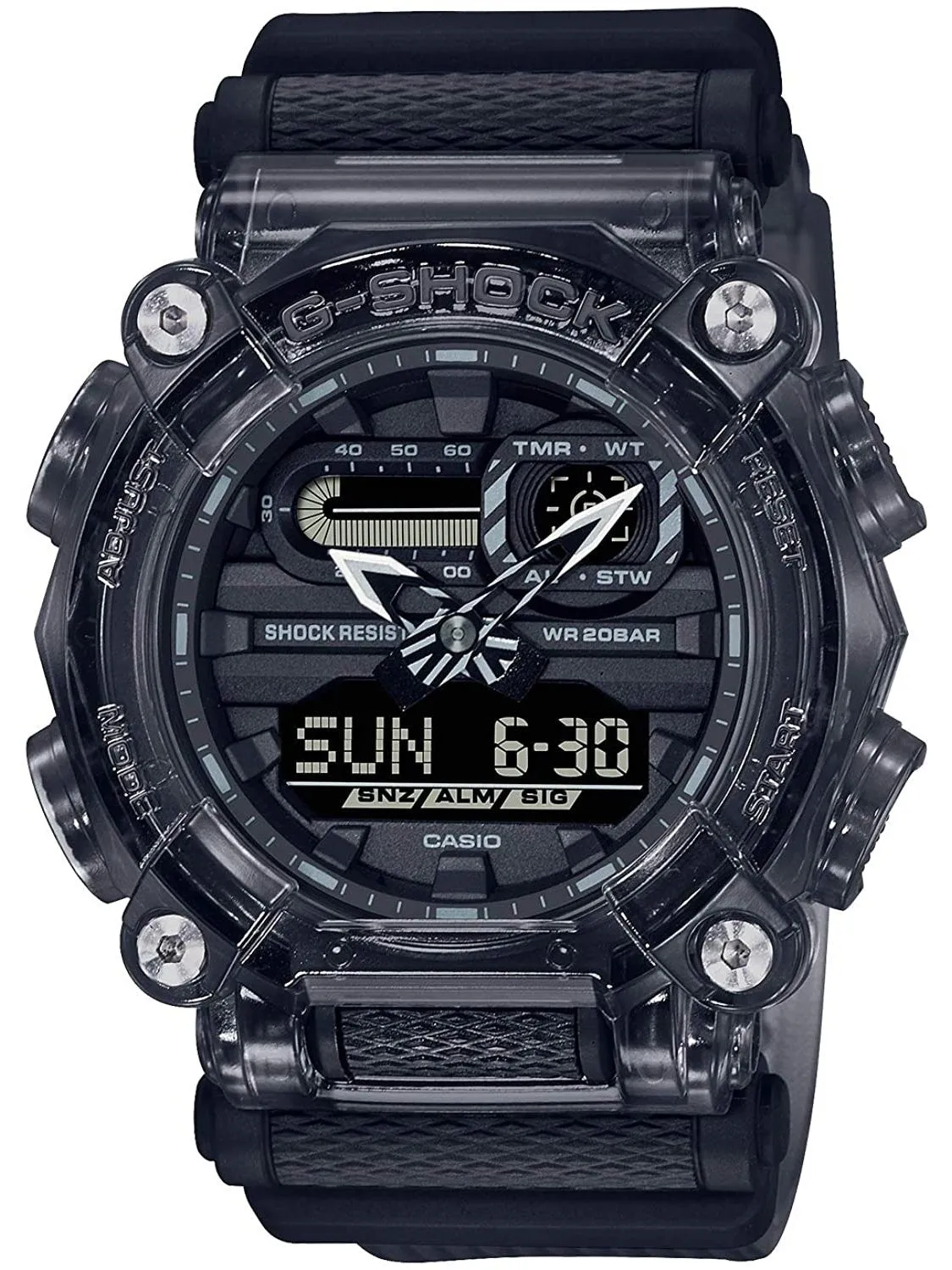Casio G-Shock Semi-Transparent Pack Series Watch GA900SKE-8A