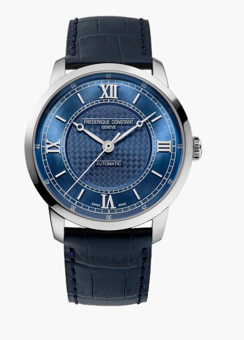Classics Premiere 38.5mm Automatic with Blue Roman Dial