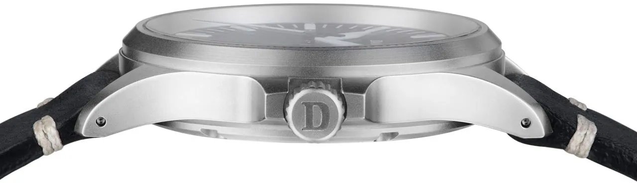Damasko Watch DS30 Blue Leather Pin