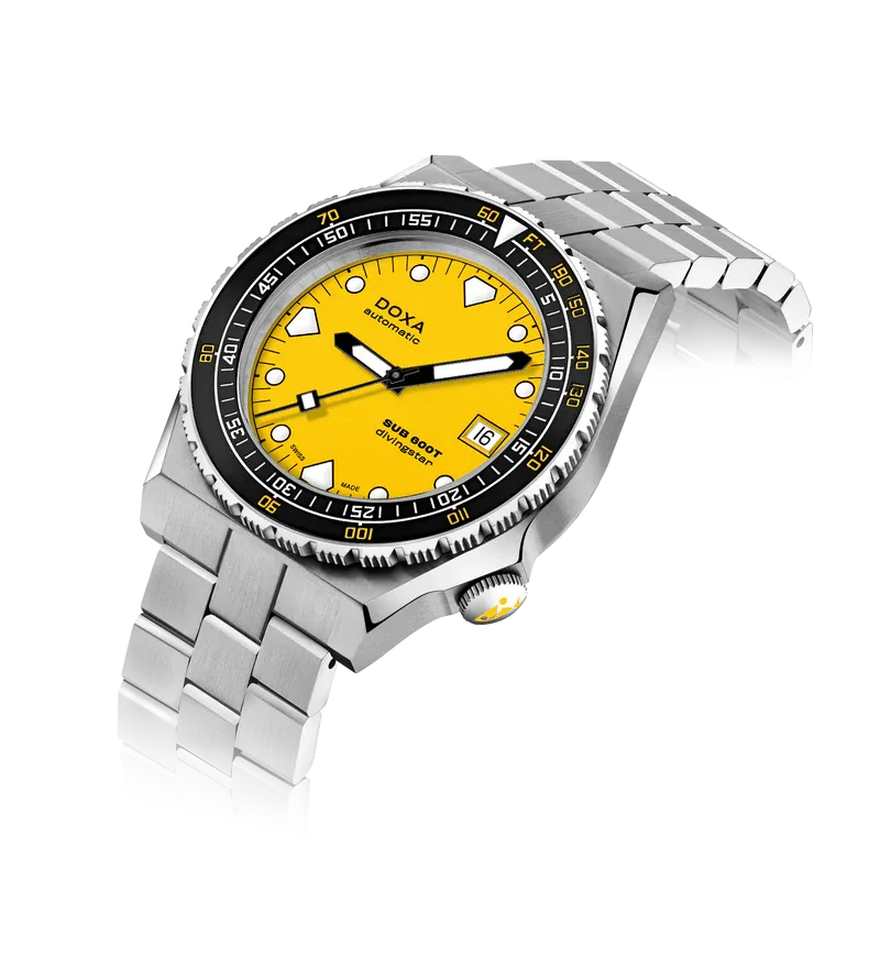 DOXA Sub 600T Divingstar Stainless Steel Ceramic - 862.10.361.31-N