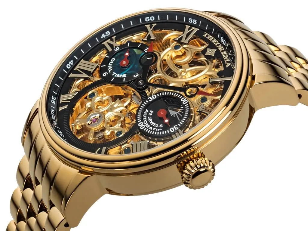 Dual-time Copenhagen by Theorema, Germany GM-111-10 |Gold|