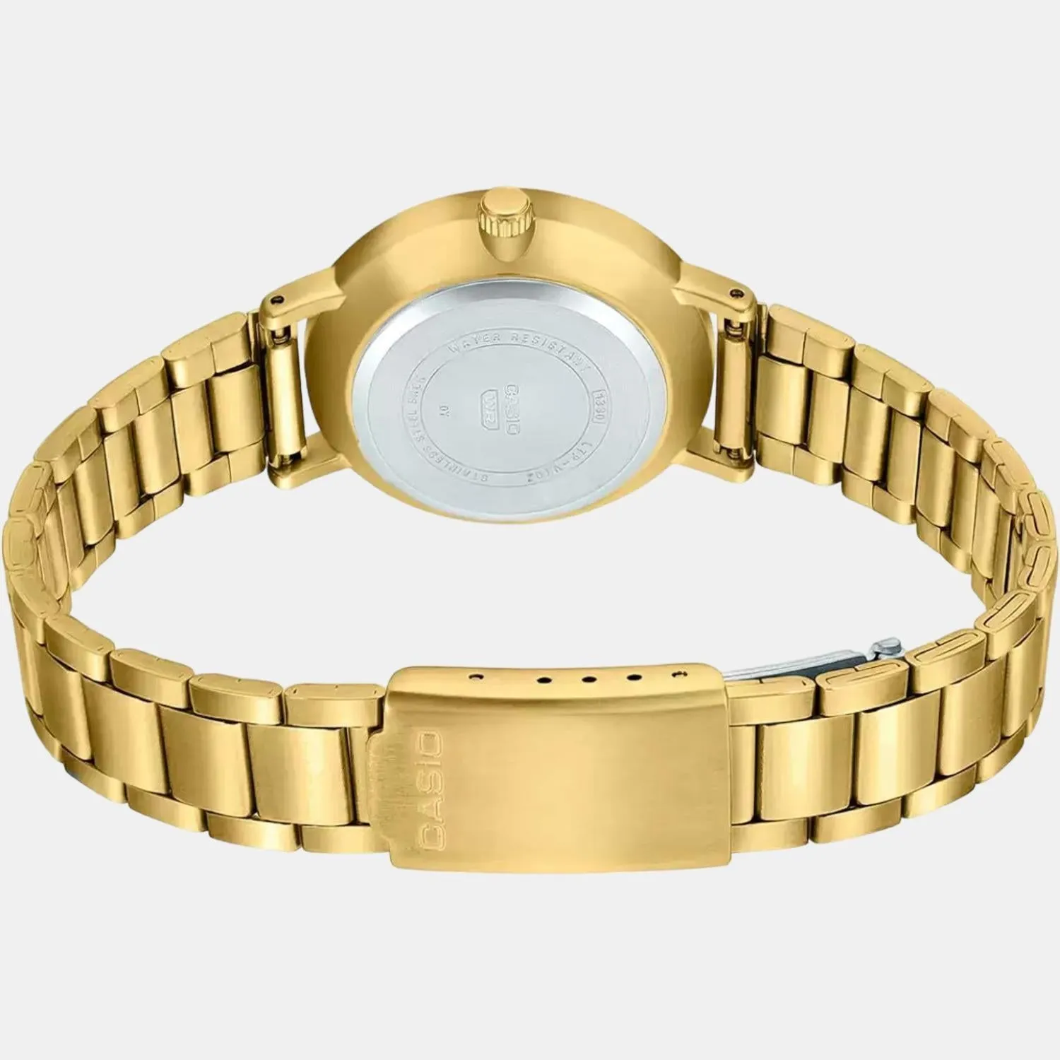 Enticer Women's Green Dial Analog Stainless Steel Watch A1999 - LTP-VT02G-3AUDF