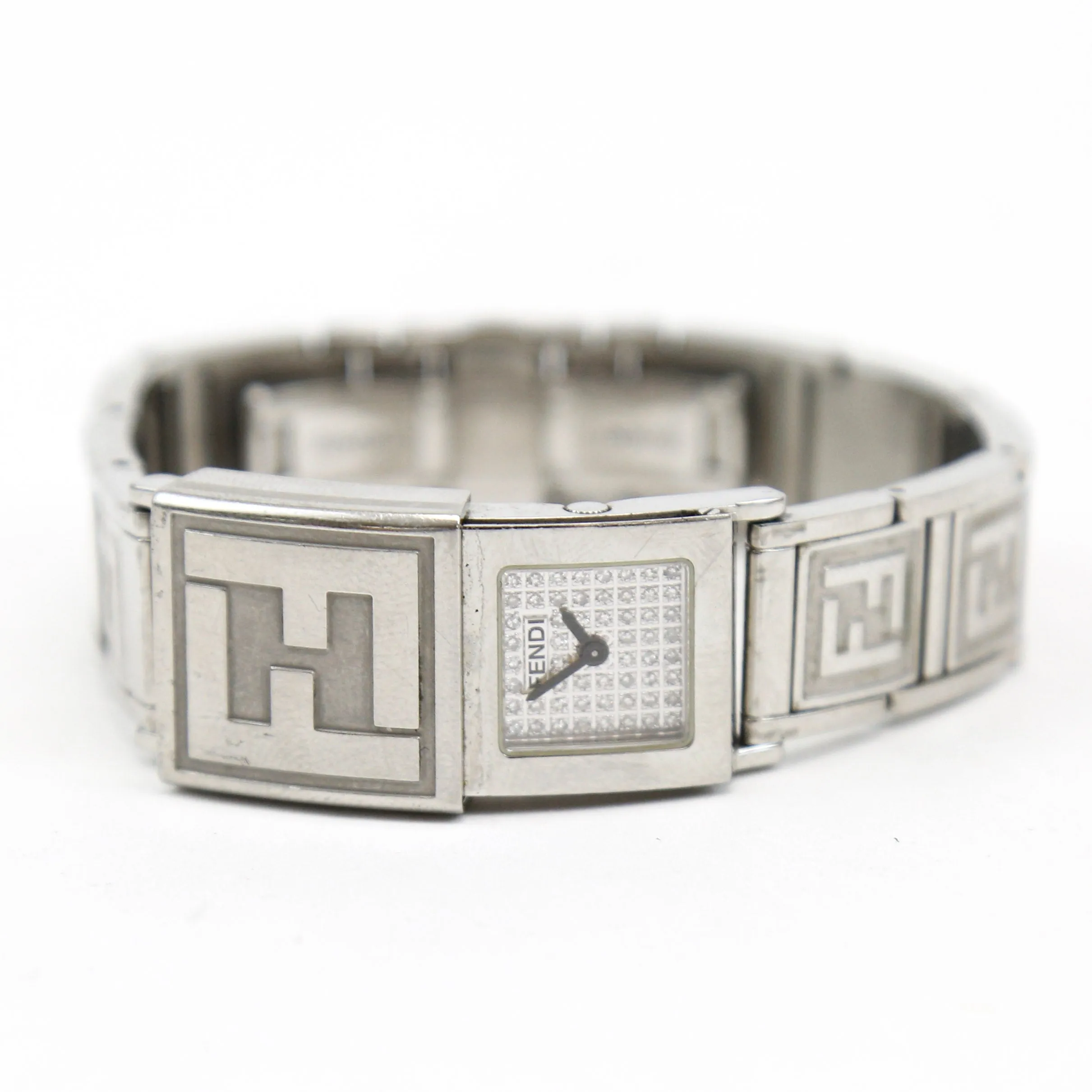 Fendi Stainless Steel "Secret" Watch Women's F586350D