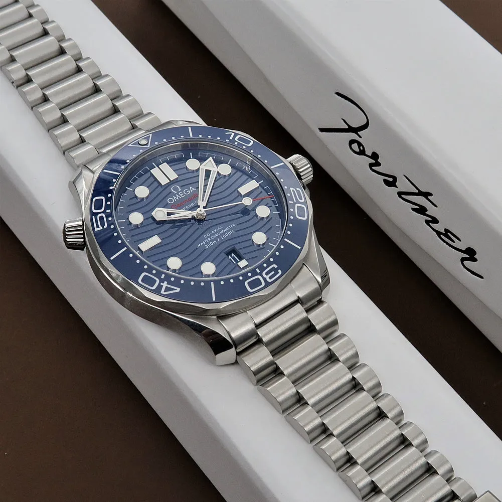 Forstner President (1450) Stainless Steel Watch Bracelet for Omega Seamaster
