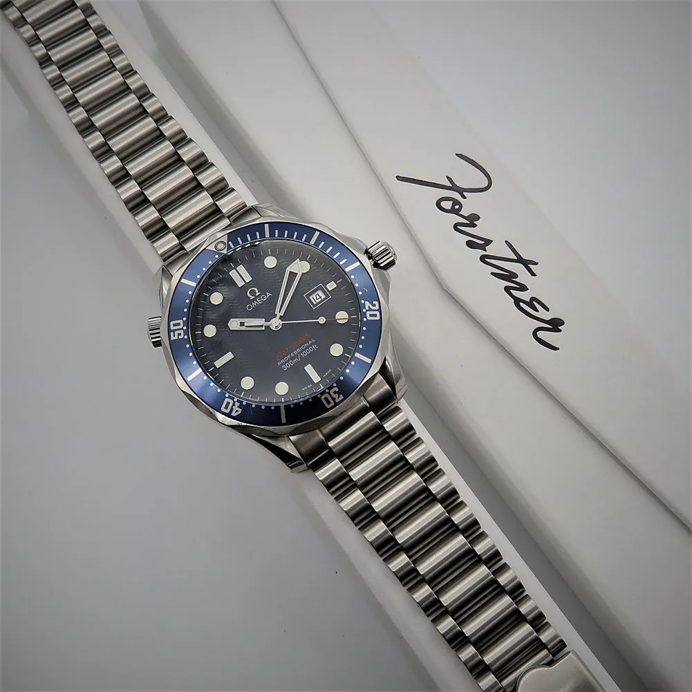 Forstner President (1450) Stainless Steel Watch Bracelet for Omega Seamaster